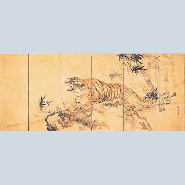 肉筆　虎図 虎図 Tora-zu(Tiger) | 伊藤若冲 Ito Jakuchu