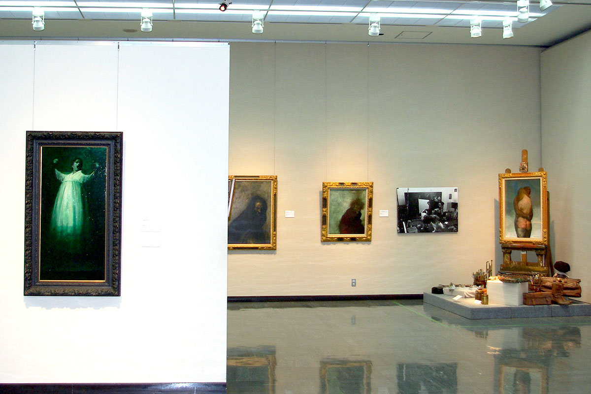 第3展览室（油彩画、雕刻）